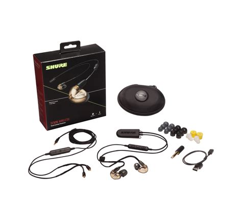 Shure Sound Isolating 隔音入耳式耳機 + BT2 藍牙升級線 SE535 價錢、規格及用家意見 - 香港格價網 ...