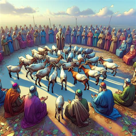 2 Chronicles 29:23 Artwork | Bible Art