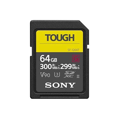 Sony SF-G64T/T1 Carte Mémoire SDXC UHS-II
