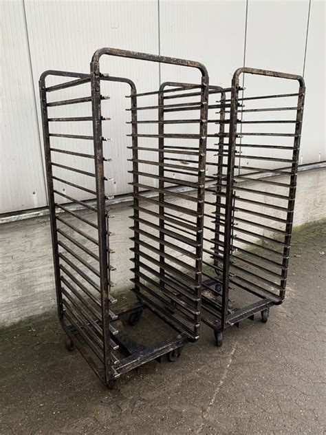 Rack trolley for Miwe Roll-In rack ovens 58x78cm trays