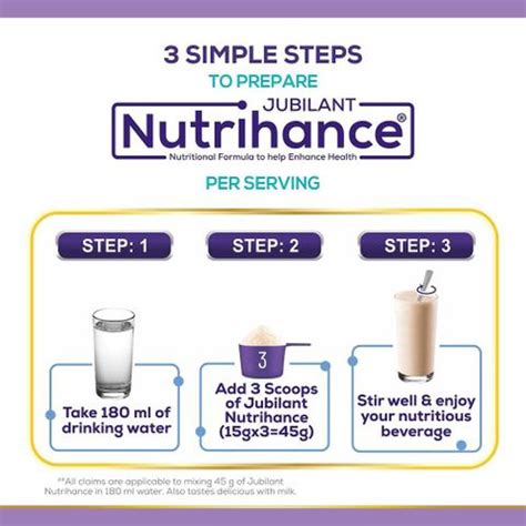 Jubilant Nutrihance Nutritional Formula help Enhance Health (Vanilla ...