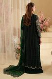 Nureh Amaya AM-16: Green Chiffon Pakistani Suit | Perfect for Formal ...