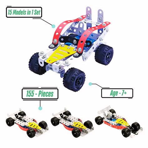 Buy Metal Racing Cars Construction Set Toy for Kids – IEM Robotics