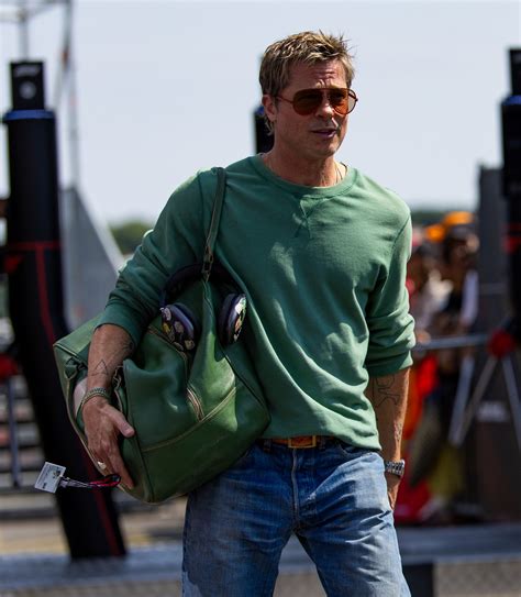 Brad Pitt's wear-everywhere sweatshirt is £135, and it comes in 24 ...