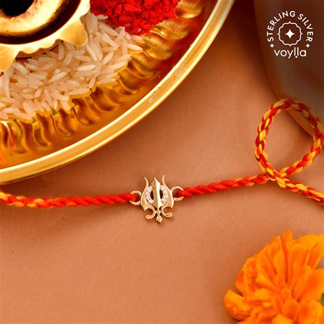 Pure Silver Rakhis Online for Your Bhaiya – VOYLLA