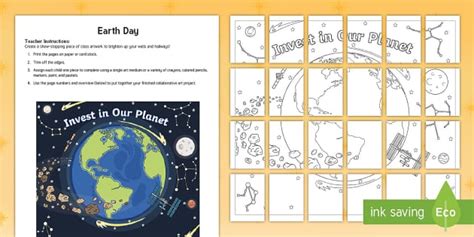 Collaborative Art Pack | Earth Day Projects for Students