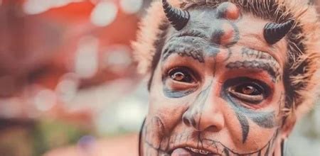 'Real-life Devil' With Horn Implants Banned From Church