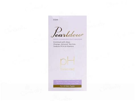 Buy Pearldew pH Balanced Deep Cleansing Face Masque Online at Best ...