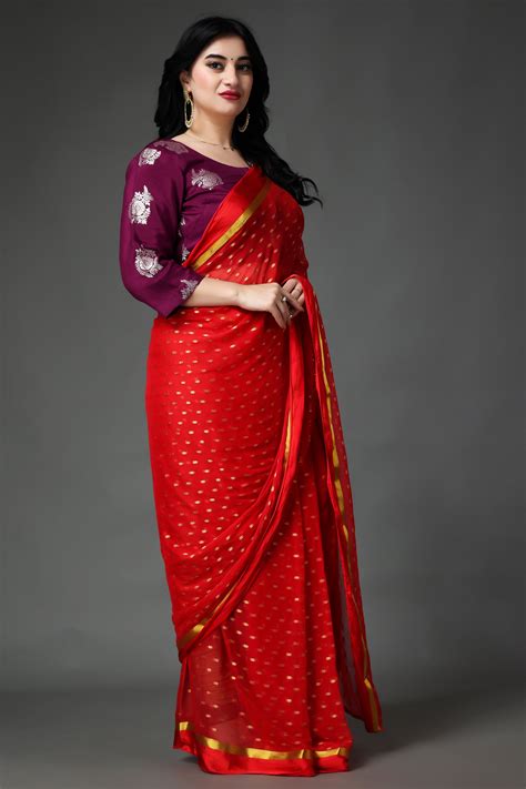 Buy Silk Saree Blouse & Saree Blouses For Women - Apella