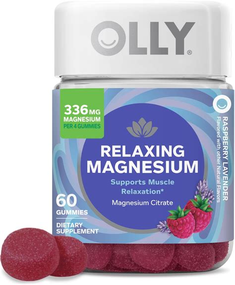 Amazon.com: OLLY Relaxing Magnesium Gummies, Supports Muscle Relaxation ...
