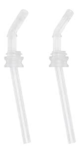 Buy OXO Tot Transitions Straw Cup, Replacement Straws, 9 Ounce, 2-Count ...