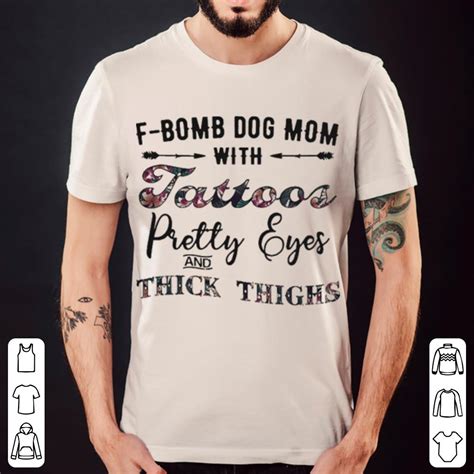 f bomb dog mom with tattoos| Enjoy free shipping