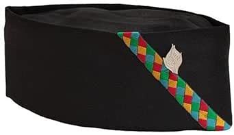 Buy Zacharias Men's Cotton Blended Uttarakhand Cap u-01 (Black_Free ...