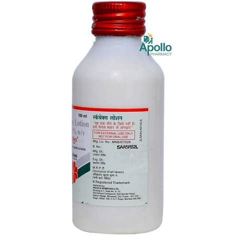 Scabex Lotion 100 ml Price, Uses, Side Effects, Composition - Apollo ...