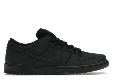 Nike SB Dunk Low Pro Triple Black Men's - FJ1674-001 - US
