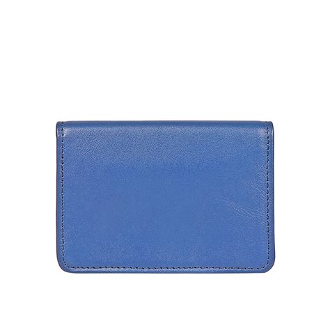 Buy Blue Tulsa W2 Bi-Fold Wallet Online - Hidesign