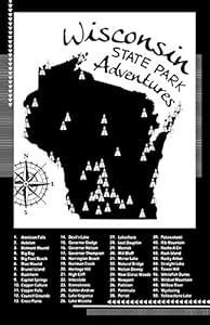 Wisconsin State Parks Checklist Map (Poster Paper, 11x17) : Amazon.in ...