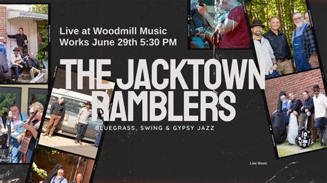 Woodmill Music Works welcomes The JackTown Ramblers, WoodMill Winery ...