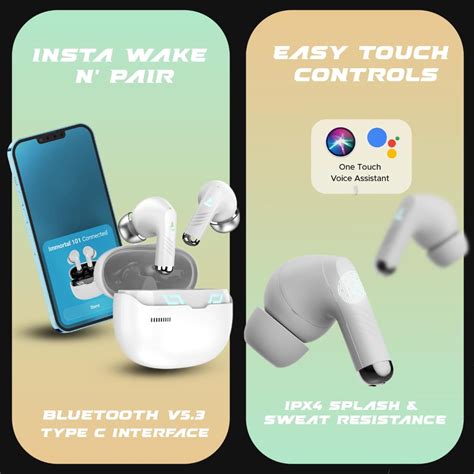 Buy boAt Immortal 101 TWS Earbuds Beastᵀᴹ Mode (40ms Low Latency) ASAP ...