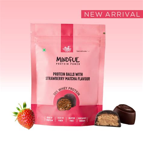 Strawberry Matcha Protein Balls – EAT Anytime