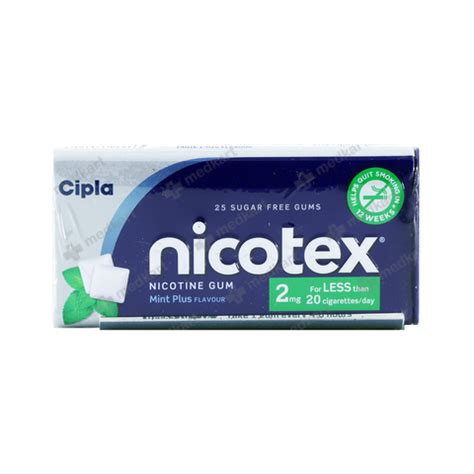 NICOTEX 2MG TABLET 25’S: Uses, Price, Side effects & Generic ...