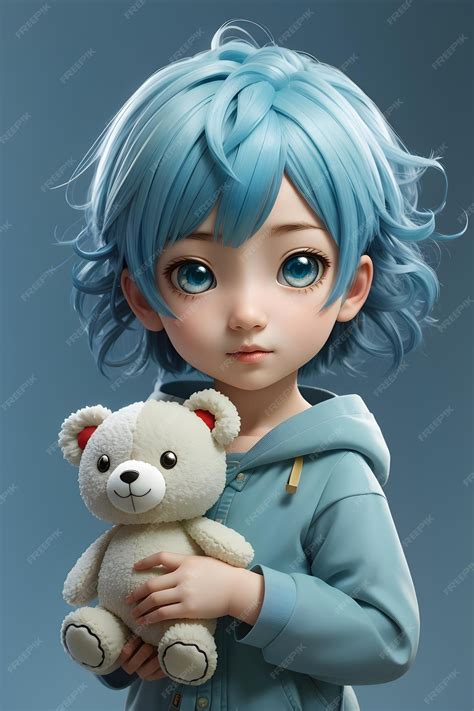 Premium AI Image | Cute Anime Baby Girl Baby Anime Girl Kids Anime ...