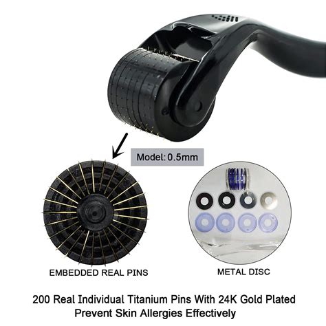 Koi Beauty Professional Microneedling Derma Roller for Face Body Hair ...