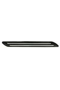 Cabs City Rubber Car Bumper Protector Guard with Double Chrome Strip ...