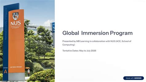 Buy Global Immersion Program in Jubilee Hills, Hyderabad