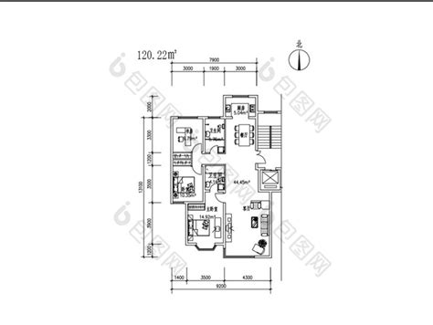 80平米小户型公寓现代风格客厅装修效果图-家居美图_装一网装修效果图