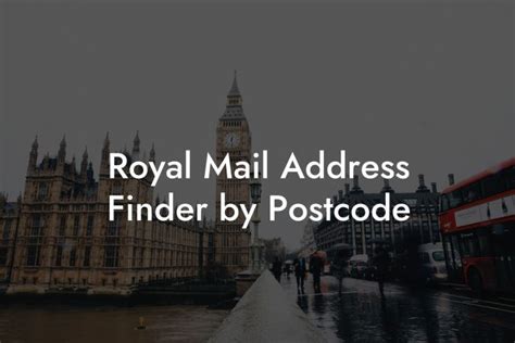 Image result for Royal Mail Postcode Checker