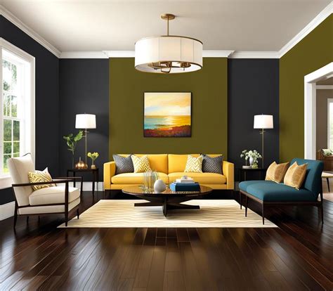 How to Choose the Best Living Room Wall Colors for Dark Wood Floors ...
