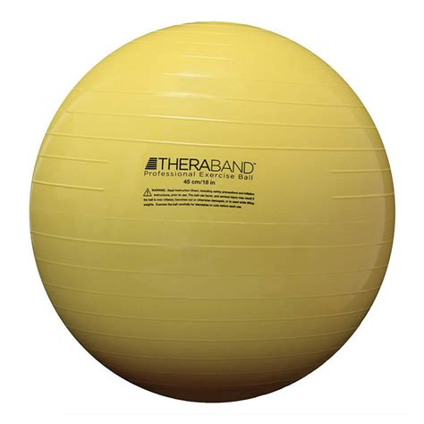 Original Theraband Exercise Gym Ball Yellow 45cm – MeddeyGo.com
