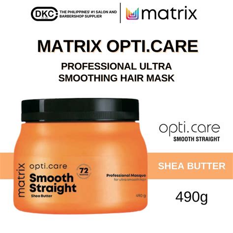 Matrix Opti Care Ultra Smoothing Masque Shea Butter, Matrix Hairmask ...