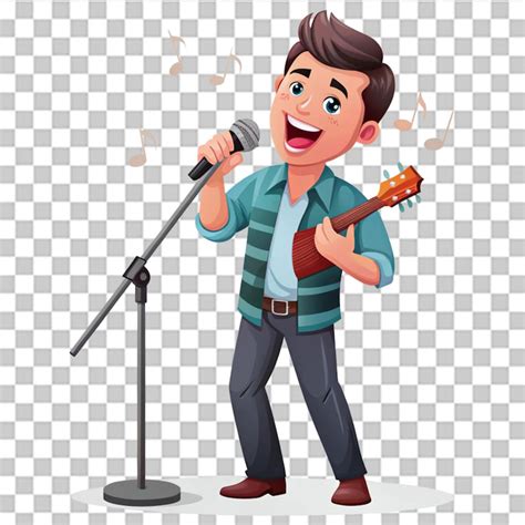 Cartoon singer Images - Free Download on Freepik