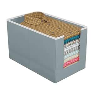 Kuber Industries Shirt Organizer for Wardrobe|Foldable Non Woven Shirt ...