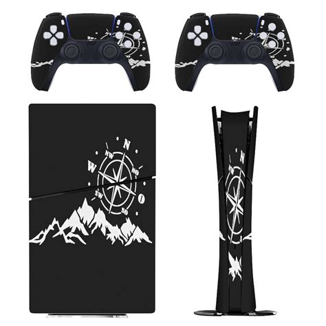 Compass Camping Hiking Mountains PS5/PS5 Pro/PS5 Slim Digital Disc Skin ...