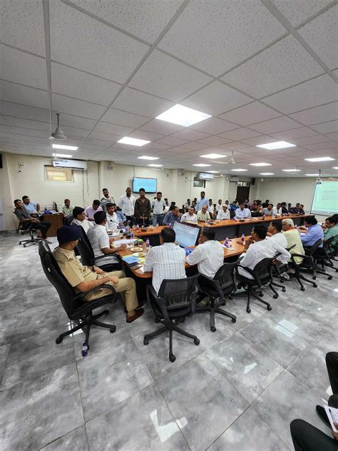 HCP held a meeting with Additional Collector and officials in Morena ...