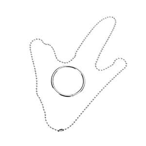 Buy Patilmagic Ring Chain Metal Magic Trick Props Knot Online at Low ...
