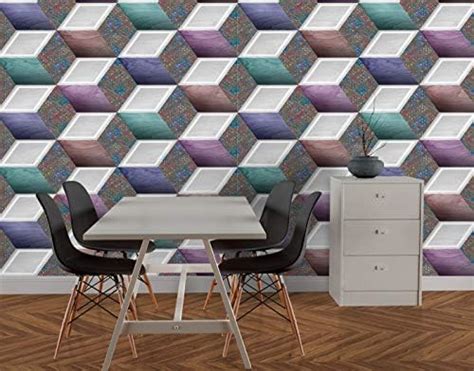 DECOR PRODUCTION Self Adhesive Wallpaper Wall Sticker for Home Decor ...