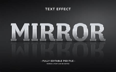 Image result for Mirror Text Effect