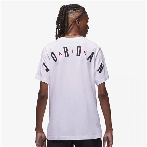 Buy NIKE JORDAN AIR T-SHIRT 'BLACK / GYM RED' – Superkicks