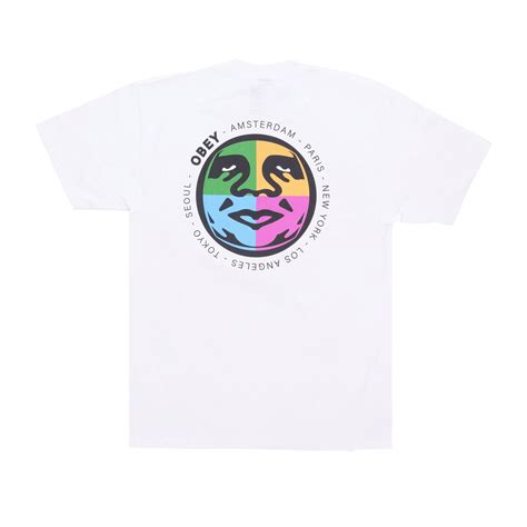 Obey Maglietta Uomo City Built Classic Tee Digital Violet 165263716 | Atipicishop