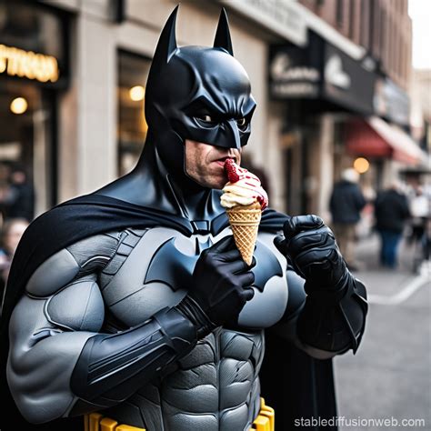 Batman Ice Cream | Stable Diffusion Online