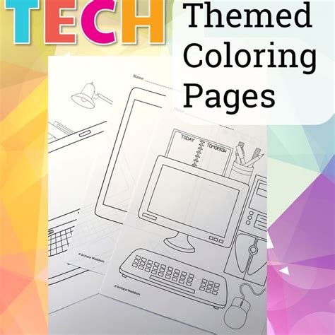 Technology Notebook Cover Coloring Pages 的图像结果