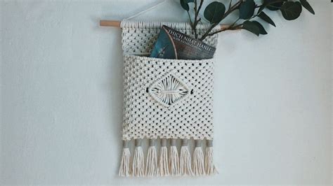 Image result for Tutorial Macrame Pocket Wall