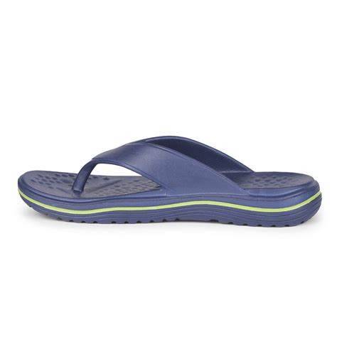 Buy A-HA Casual Navy Blue Flip Flop For Men BEACHTIME By Liberty