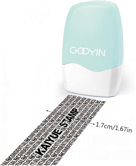 Buy 1 PC Identity Protection Roller Applicator Stamp, Wide Identity ...