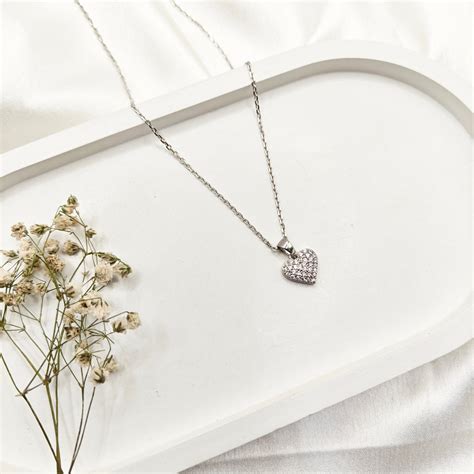 Heart Necklace 925 Silver – Katha
