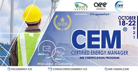 Programme de certification : Certified Energy Manager CEM® | Formation ...